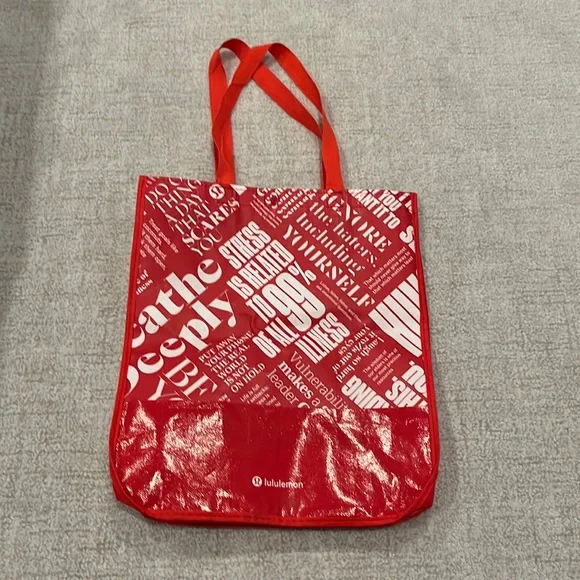 BIG LULULEMON BAG GREAT FOR STORAGE!! OFFER BEFORE YOU BUY!!!
